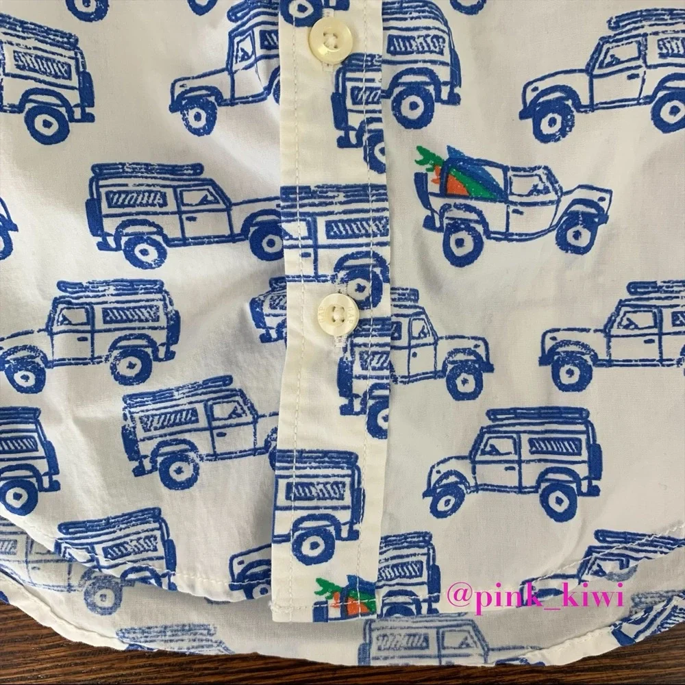 Baby Gap Toddler Printed Button Down Shirt